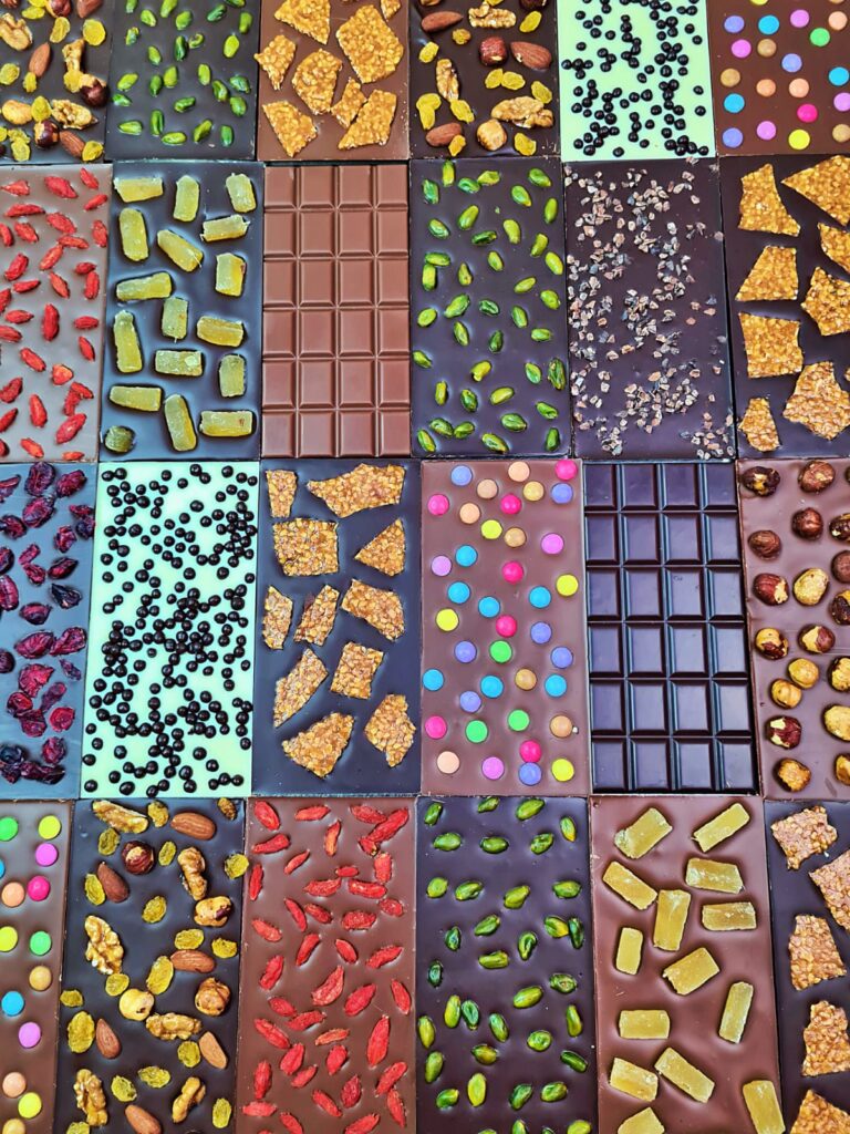 tablettes de chocolat