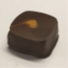 ganache à l'orange enrobé de chocolat noir