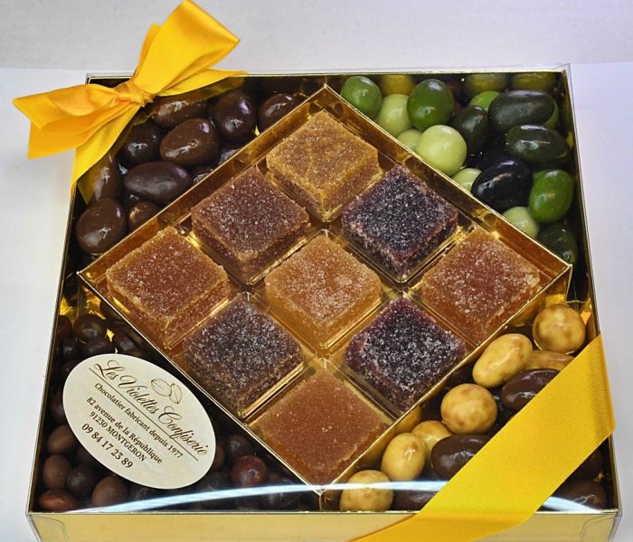 Coffret chocolats bonbons et confiseries